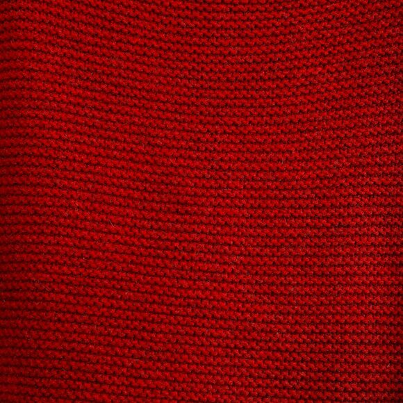 Lida Baday Red Knit Dolman-Sleeve Sweater - Picture 6 of 7